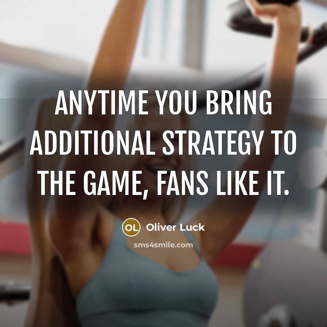 “Anytime you bring additional strategy to the game, fans like it.” quote by Oliver Luck