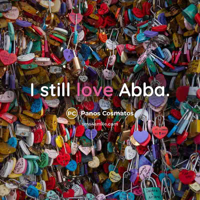 “I still love Abba.” quote by Panos Cosmatos