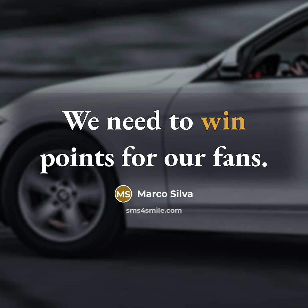 “We need to win points for our fans.” quote by Marco Silva
