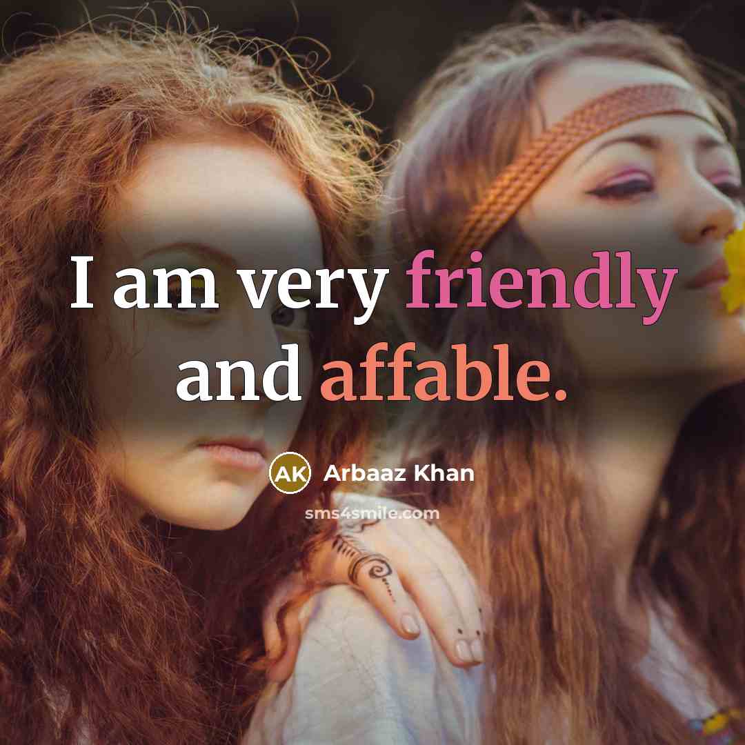 “I am very friendly and affable.” quote by Arbaaz Khan
