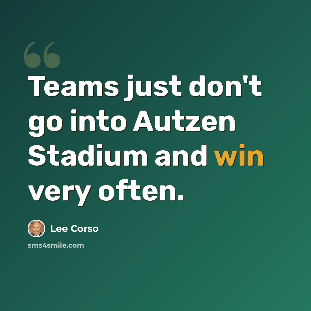 “Teams just don't go into Autzen Stadium and win very often.” quote by Lee Corso