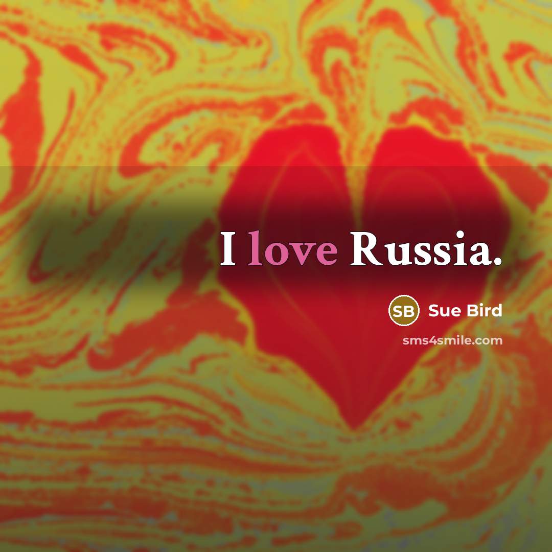 “I love Russia.” quote by Sue Bird