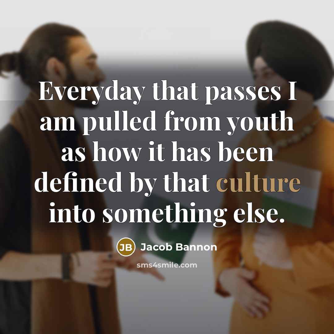 “Everyday that passes I am pulled from youth as how it has been defined by that culture into something else.” quote by Jacob Bannon