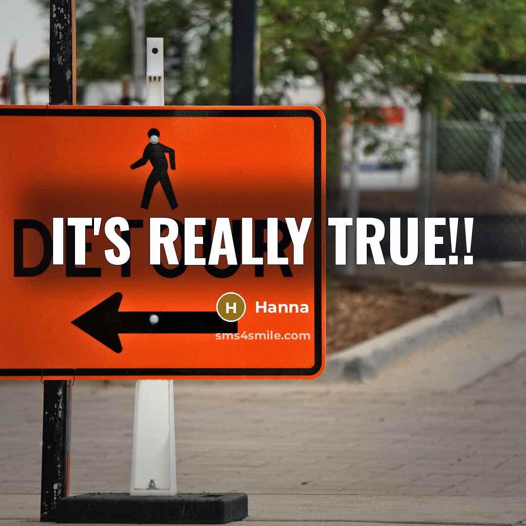 “It's really true!!” quote by Hanna