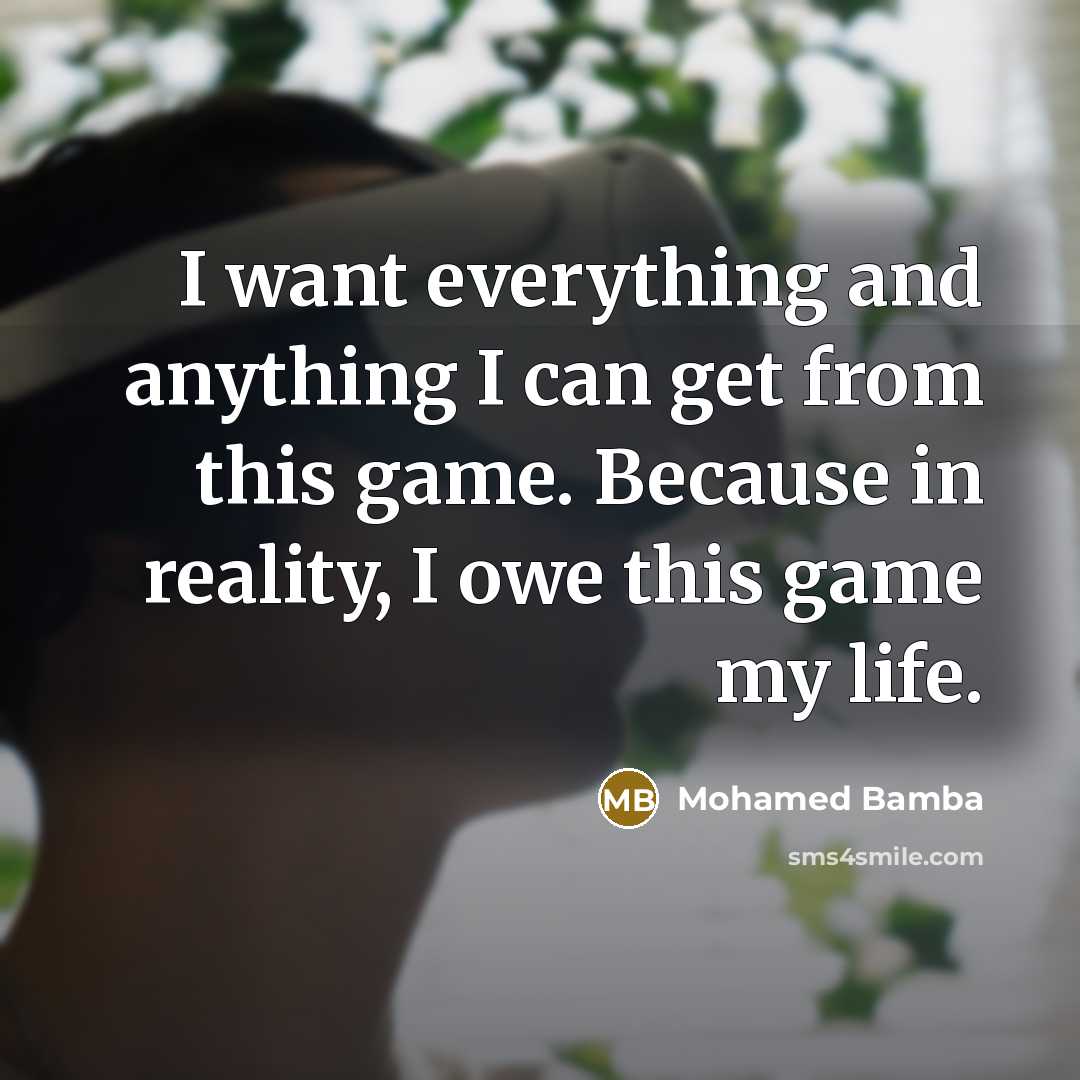 “I want everything and anything I can get from this game. Because in reality, I owe this game my life.” quote by Mohamed Bamba