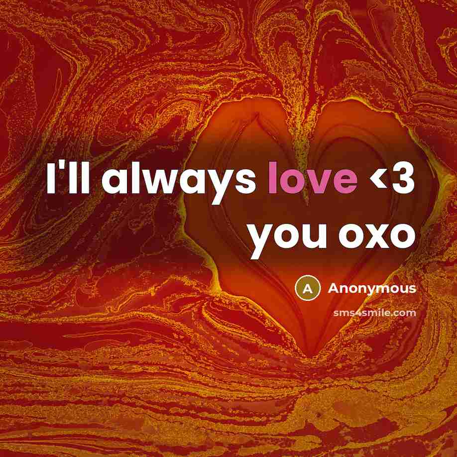 “I'll always love” quote by Anonymous