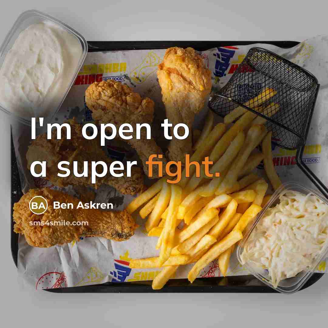 “I'm open to a super fight.” quote by Ben Askren