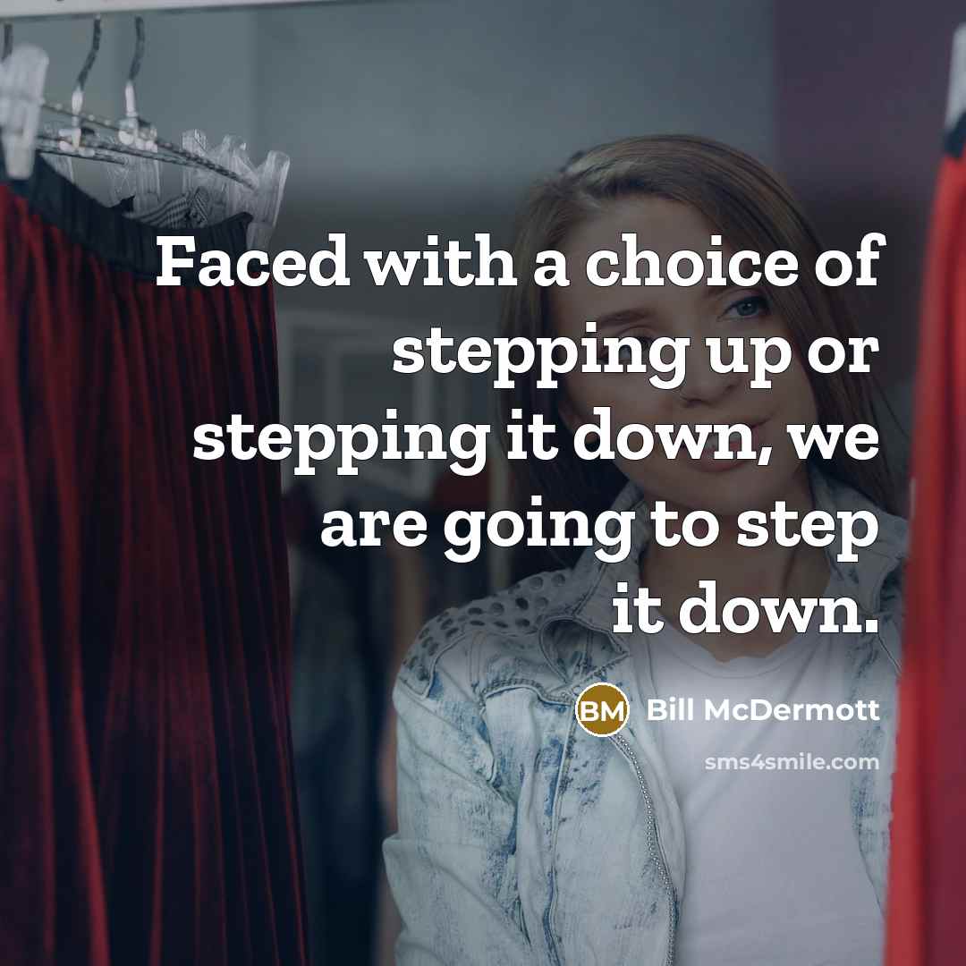 “Faced with a choice of stepping up or stepping it down, we are going to step it down.” quote by Bill McDermott
