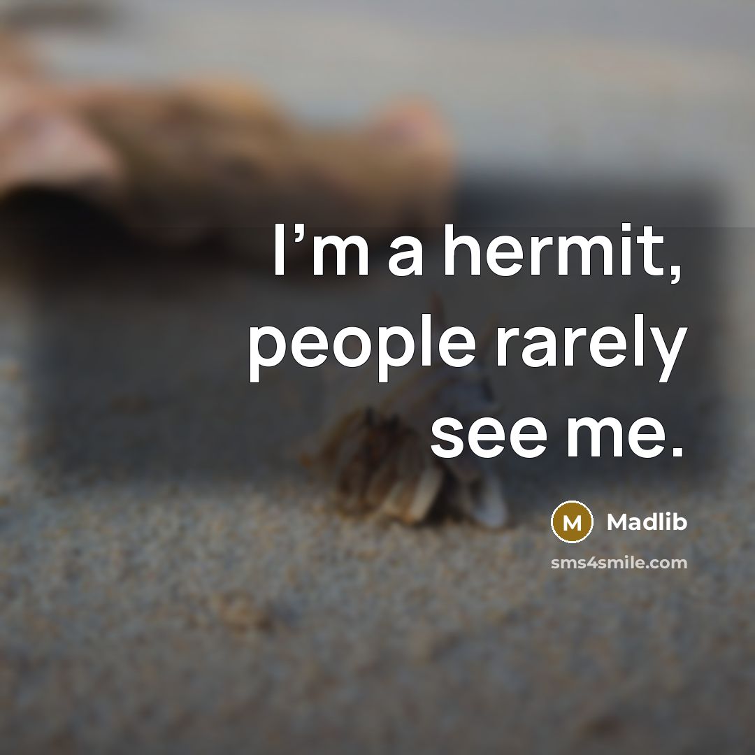 “I'm a hermit, people rarely see me.” quote by Madlib