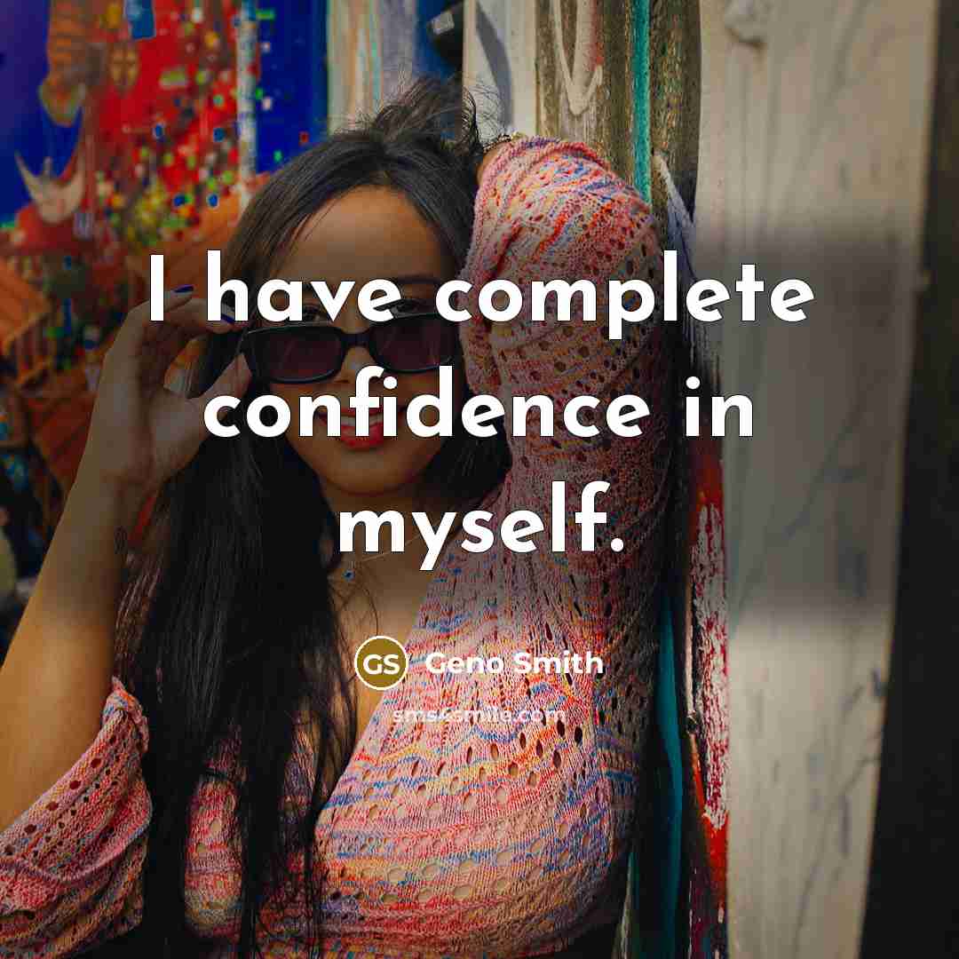 “I have complete confidence in myself.” quote by Geno Smith