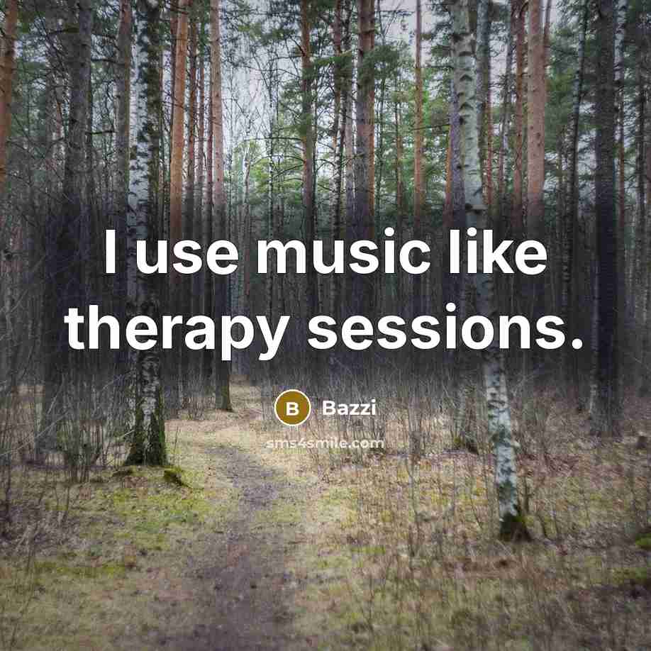 “I use music like therapy sessions.” quote by Bazzi