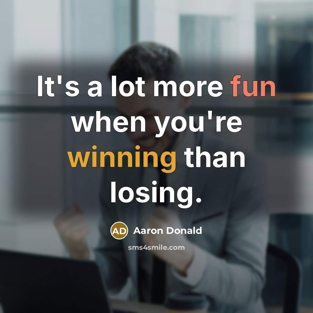 “It's a lot more fun when you're winning than losing.” quote by Aaron Donald