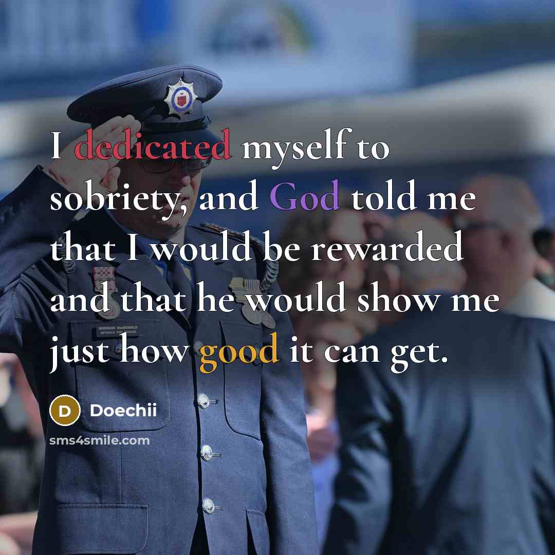 “I dedicated myself to sobriety, and God told me that I would be rewarded and that he would show me just how good it can get.” quote by Doechii