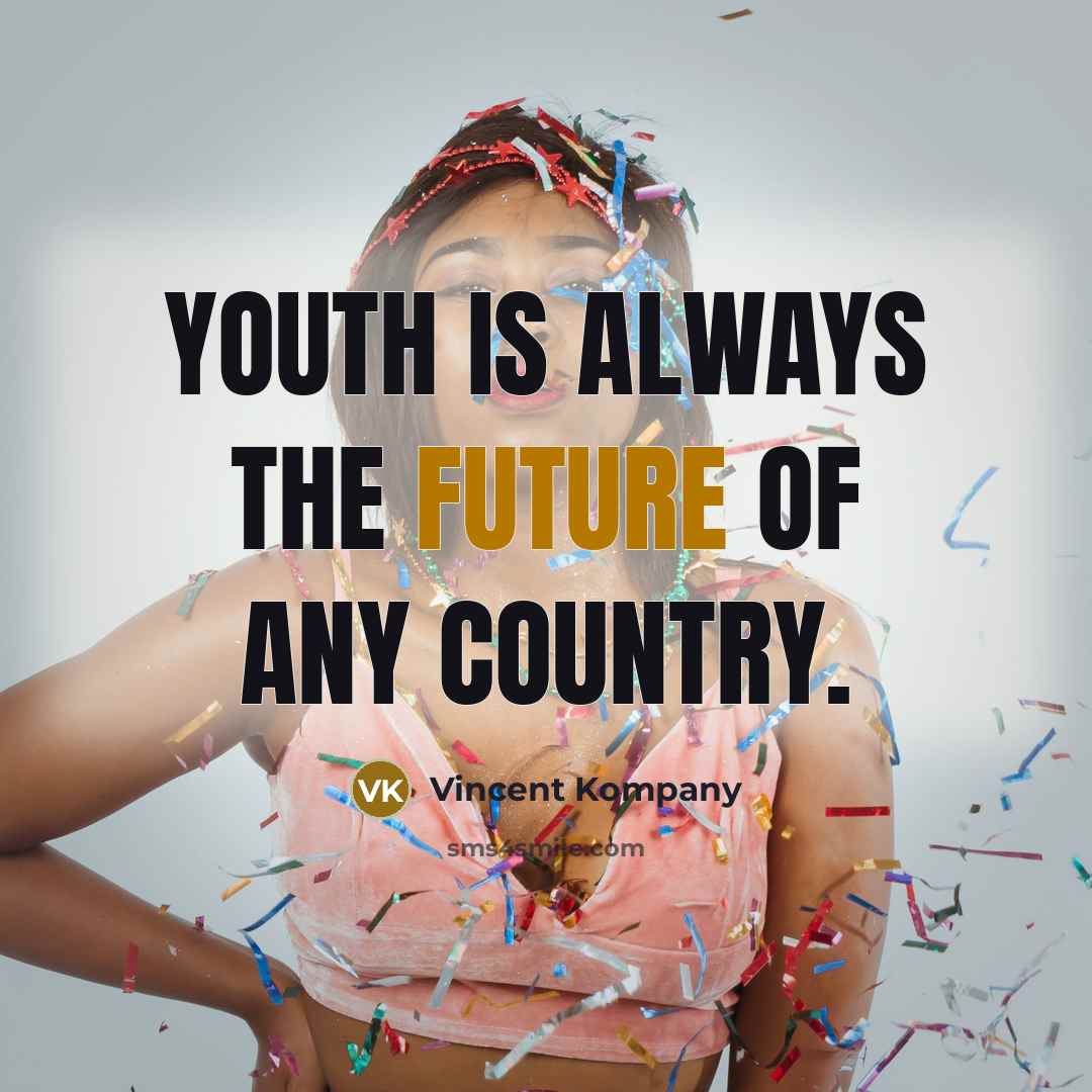 “Youth is always the future of any country.” quote by Vincent Kompany