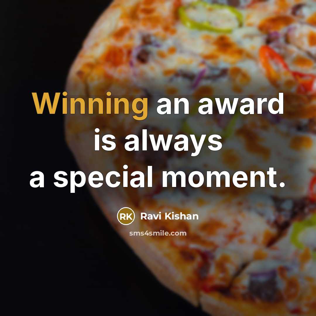 “Winning an award is always a special moment.” quote by Ravi Kishan