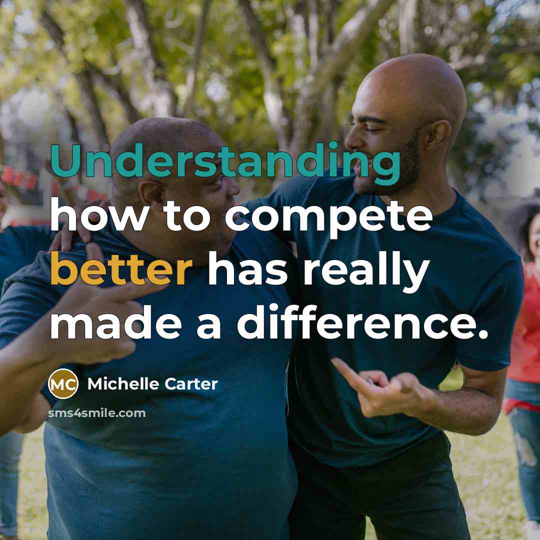 “Understanding how to compete better has really made a difference.” quote by Michelle Carter