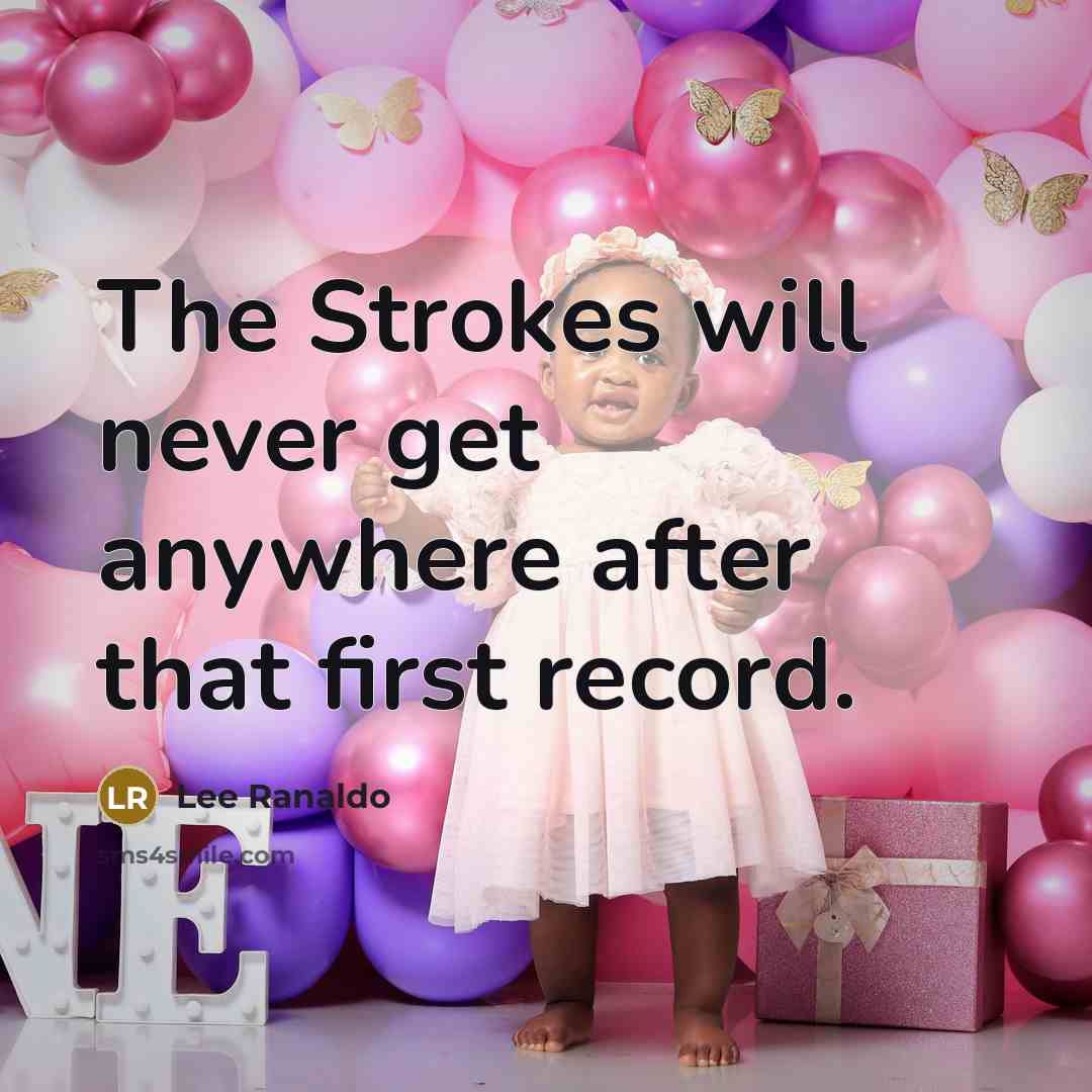 “The Strokes will never get anywhere after that first record.” quote by Lee Ranaldo