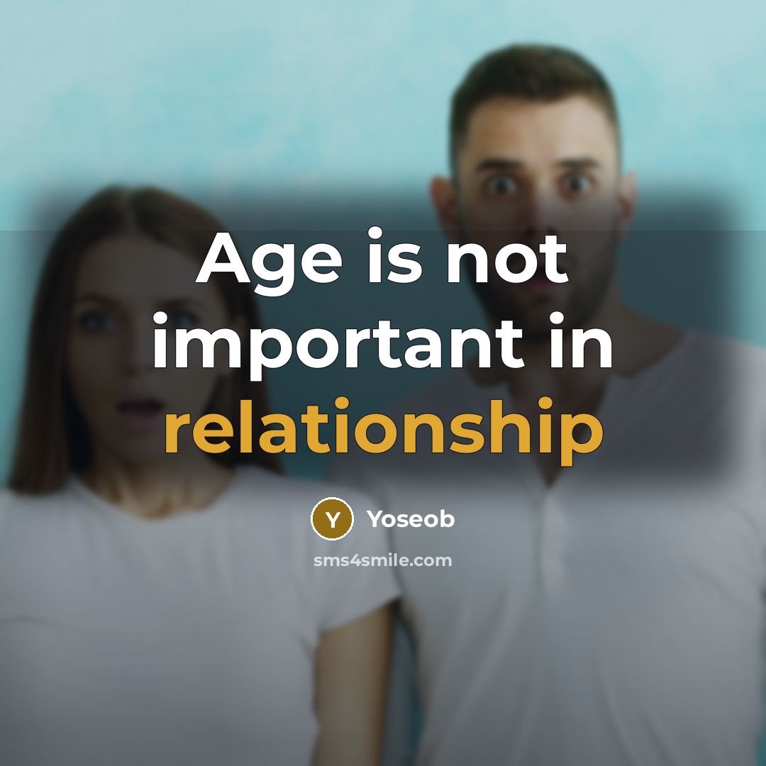 “Age is not important in relationship” quote by Yoseob