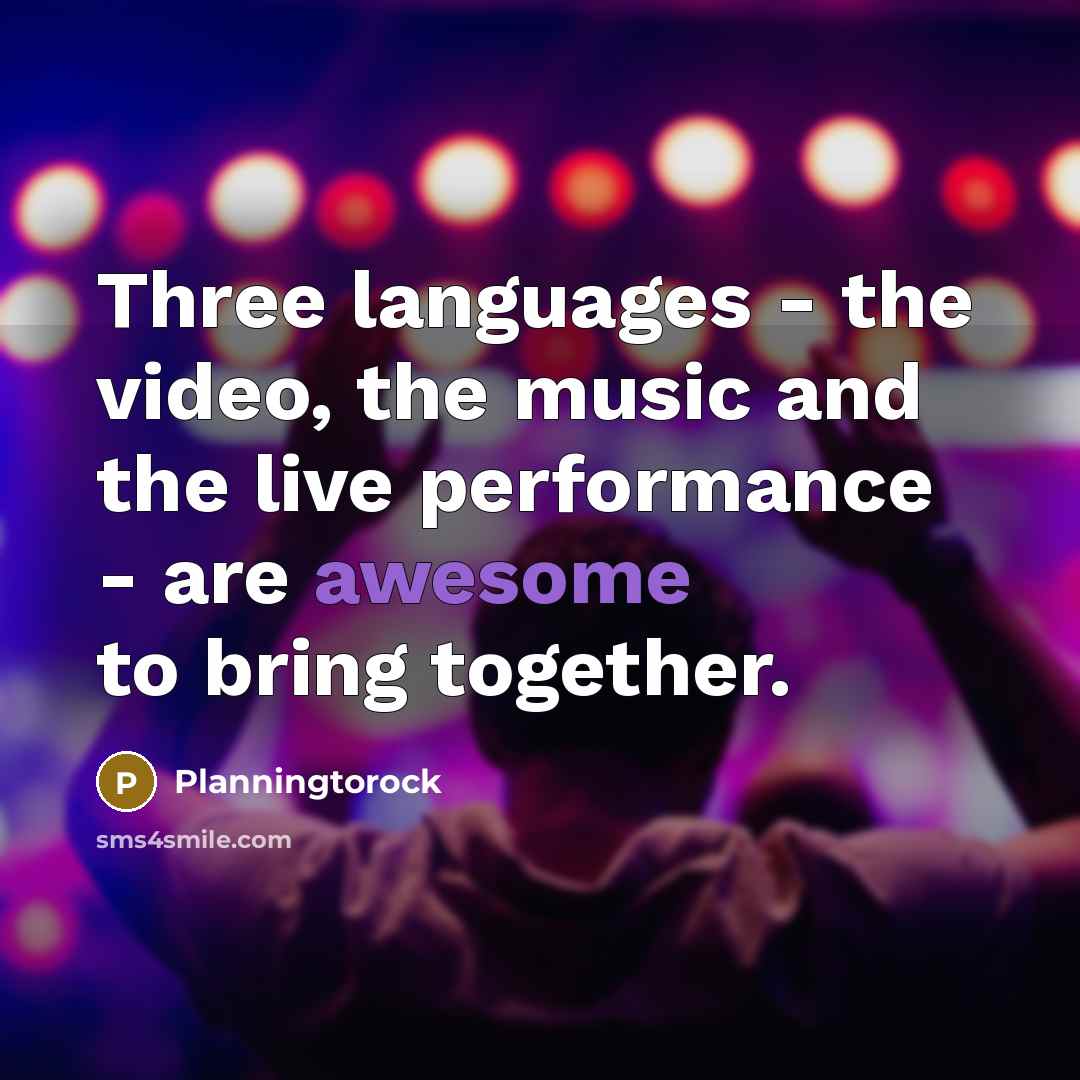 “Three languages - the video, the music and the live performance - are awesome to bring together.” quote by Planningtorock