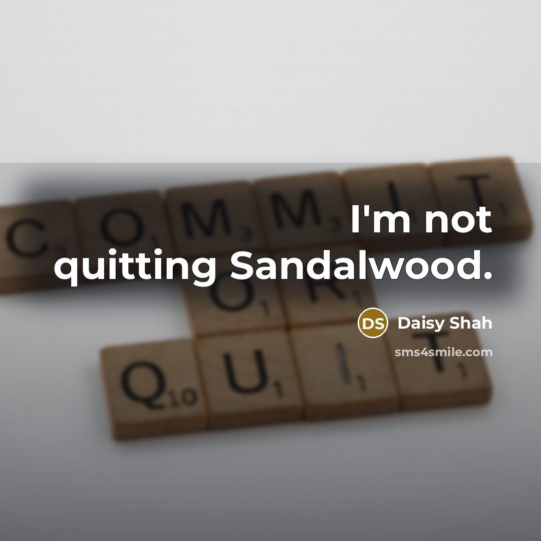 “I'm not quitting Sandalwood.” quote by Daisy Shah