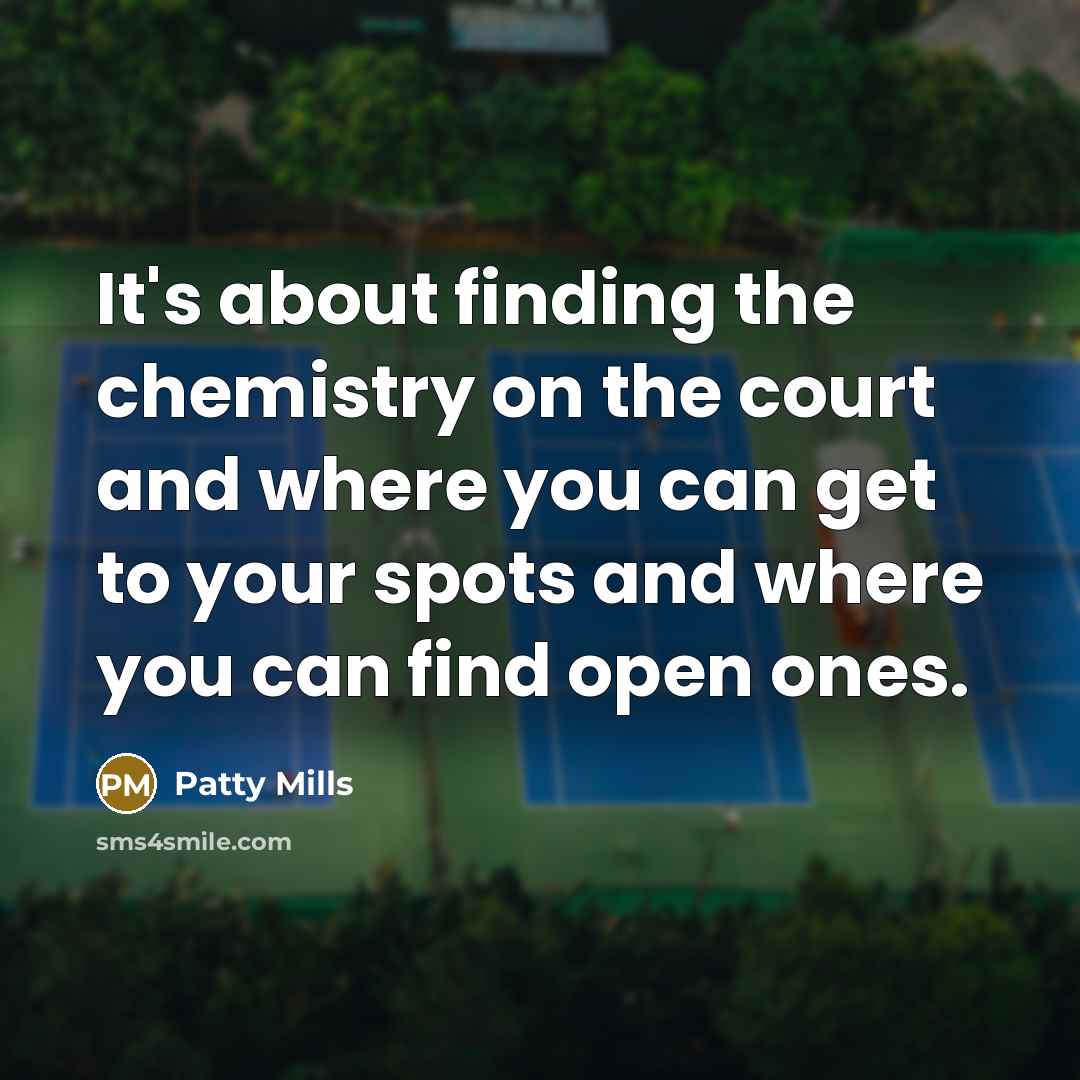 “It's about finding the chemistry on the court and where you can get to your spots and where you can find open ones.” quote by Patty Mills