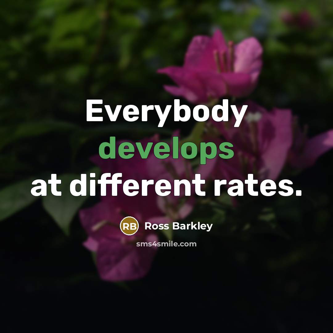“Everybody develops at different rates.” quote by Ross Barkley