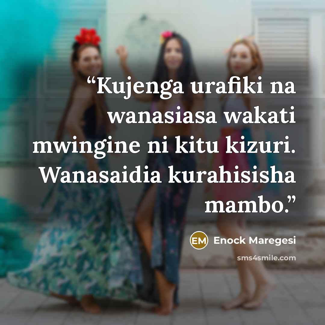“Kujenga urafiki na wanasiasa wakati mwingine ni kitu kizuri. Wanasaidia kurahisisha mambo.” quote by Enock Maregesi