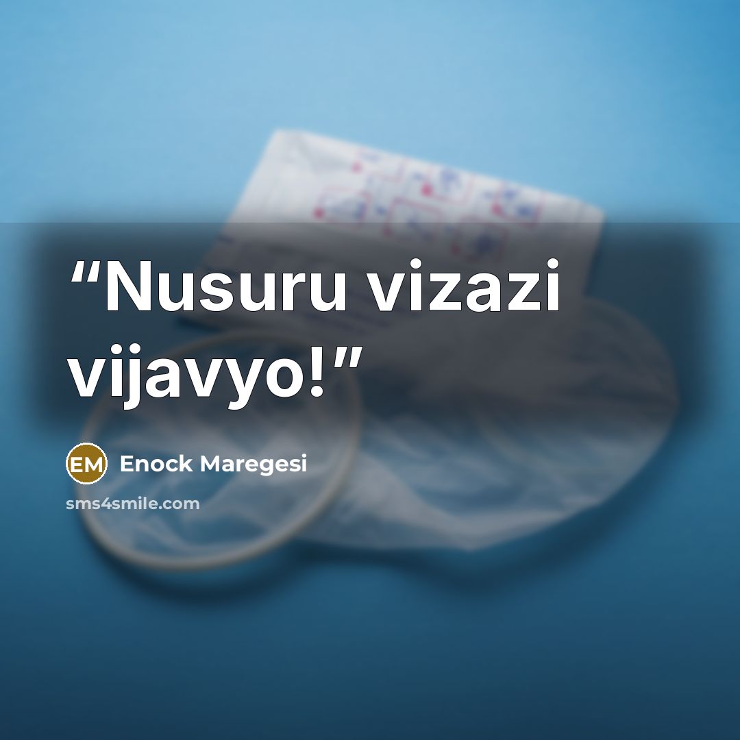 “Nusuru vizazi vijavyo!” quote by Enock Maregesi