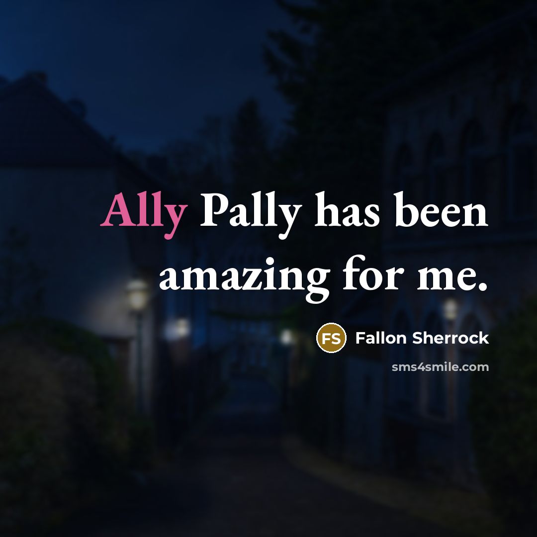 “Ally Pally has been amazing for me.” quote by Fallon Sherrock