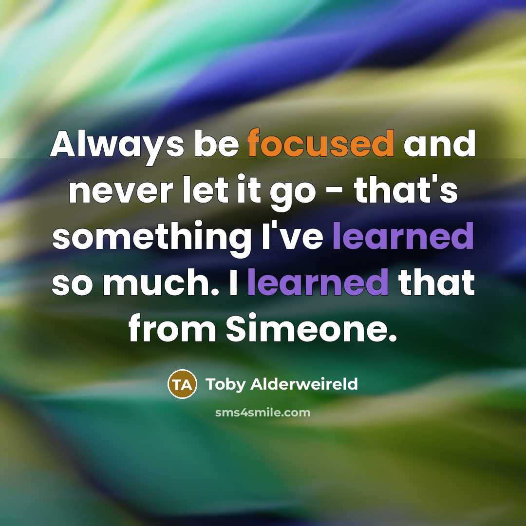 “Always be focused and never let it go - that's something I've learned so much. I learned that from Simeone.” quote by Toby Alderweireld