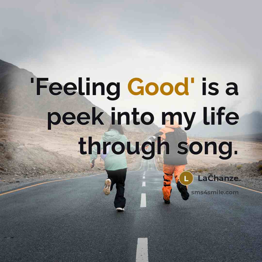 “'Feeling Good' is a peek into my life through song.” quote by LaChanze
