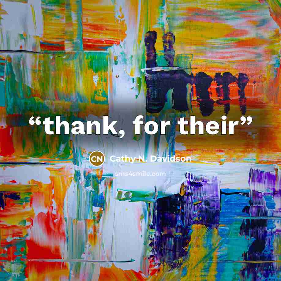 “thank, for their” quote by Cathy N. Davidson