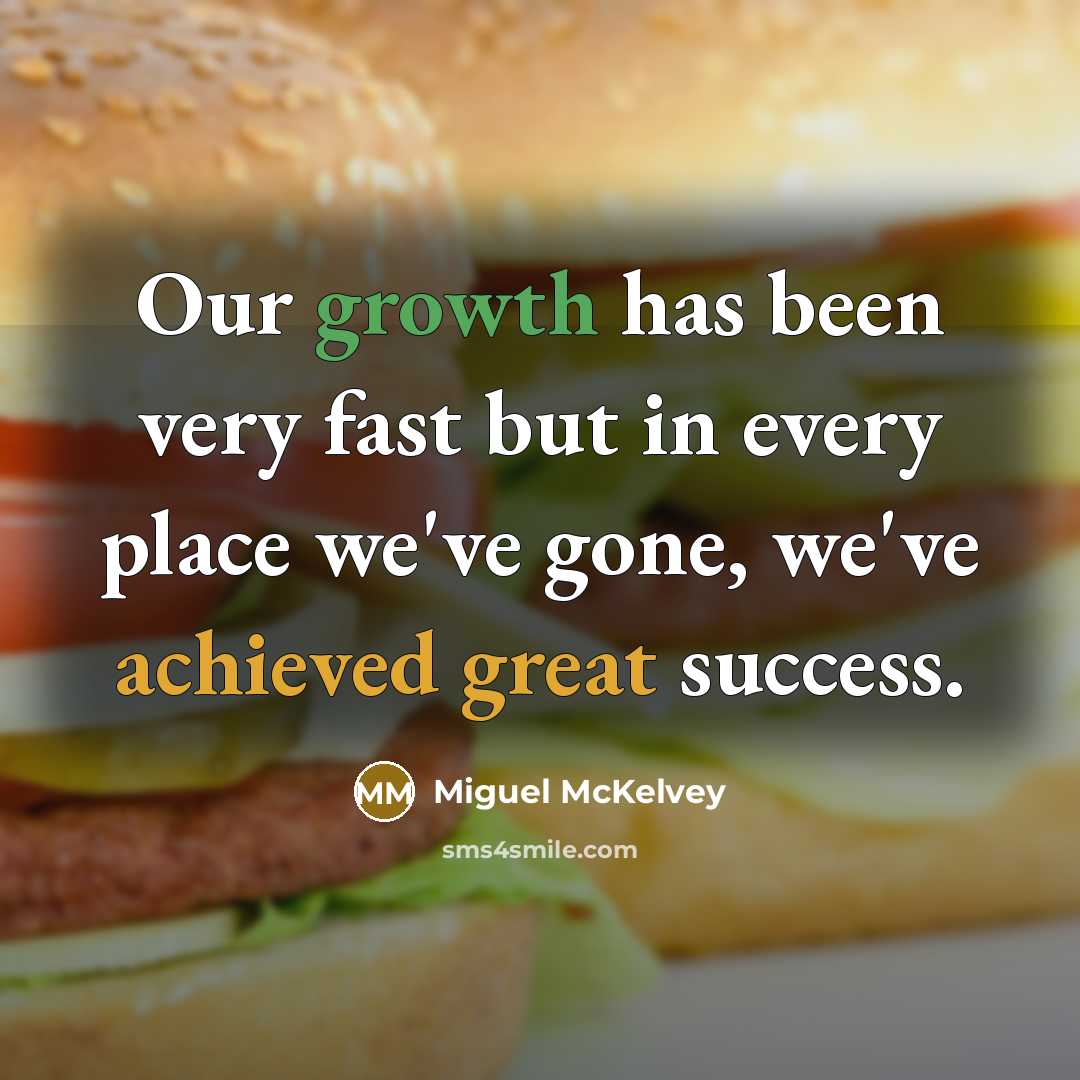 “Our growth has been very fast but in every place we've gone, we've achieved great success.” quote by Miguel McKelvey
