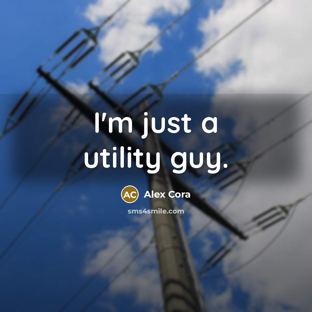 “I'm just a utility guy.” quote by Alex Cora