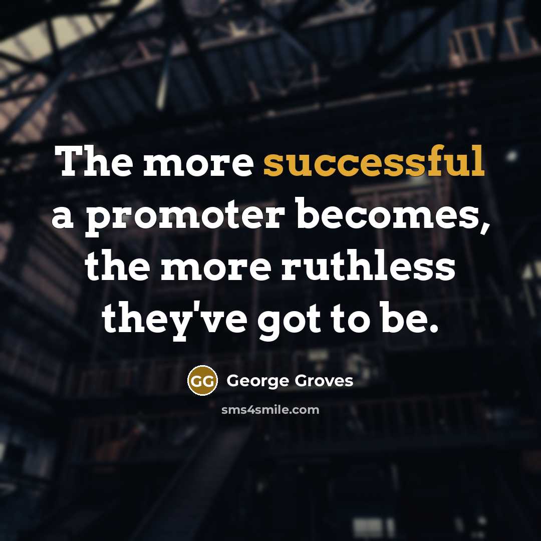“The more successful a promoter becomes, the more ruthless they've got to be.” quote by George Groves