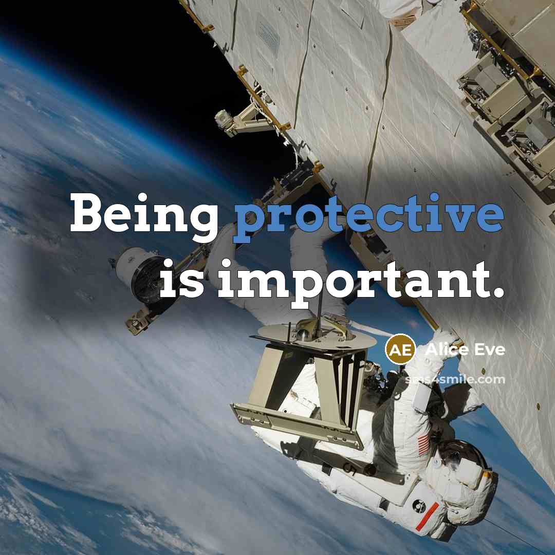 “Being protective is important.” quote by Alice Eve