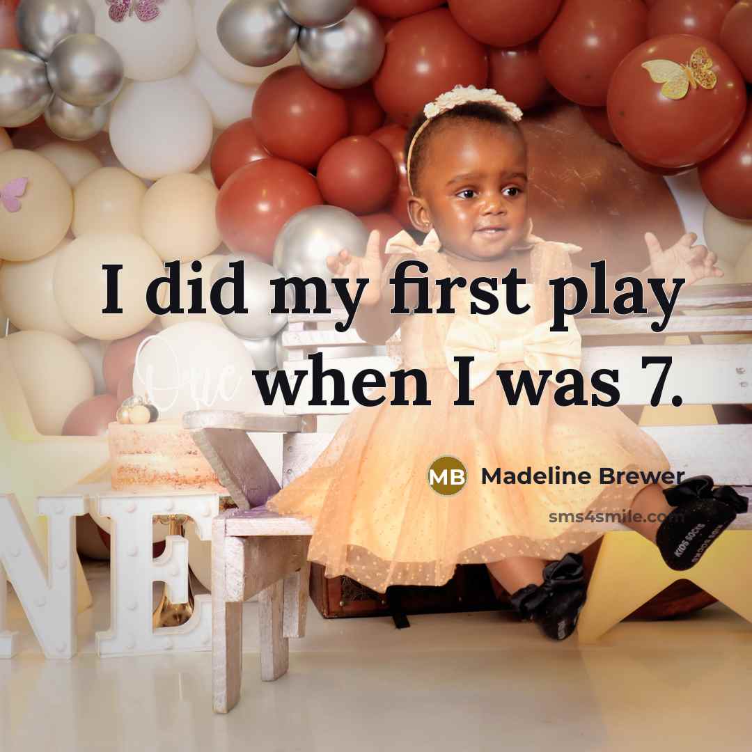 “I did my first play when I was 7.” quote by Madeline Brewer