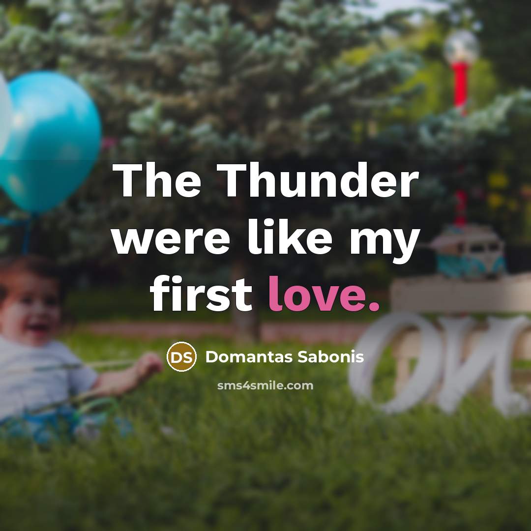 “The Thunder were like my first love.” quote by Domantas Sabonis