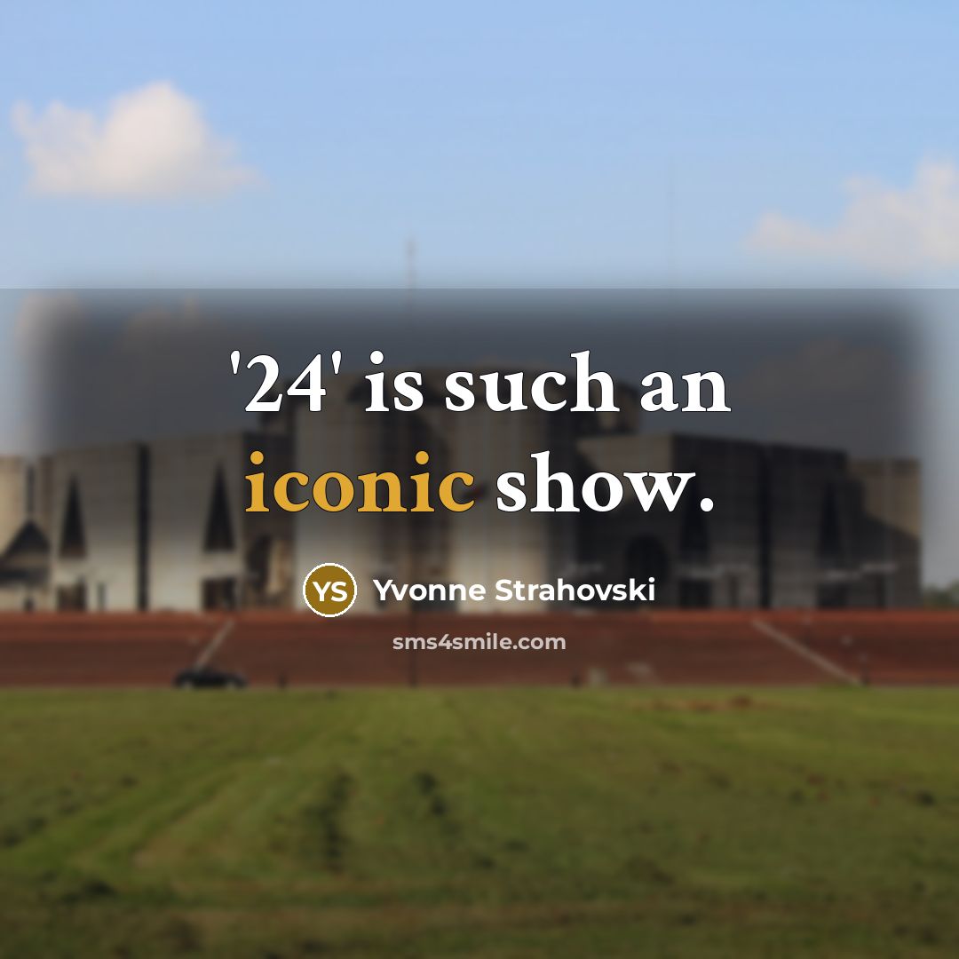 “'24' is such an iconic show.” quote by Yvonne Strahovski