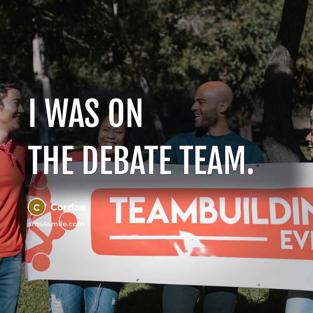 “I was on the debate team.” quote by Cordae