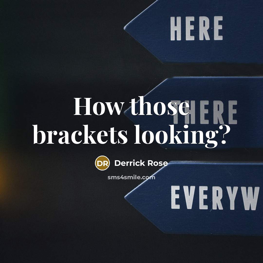 “How those brackets looking?” quote by Derrick Rose