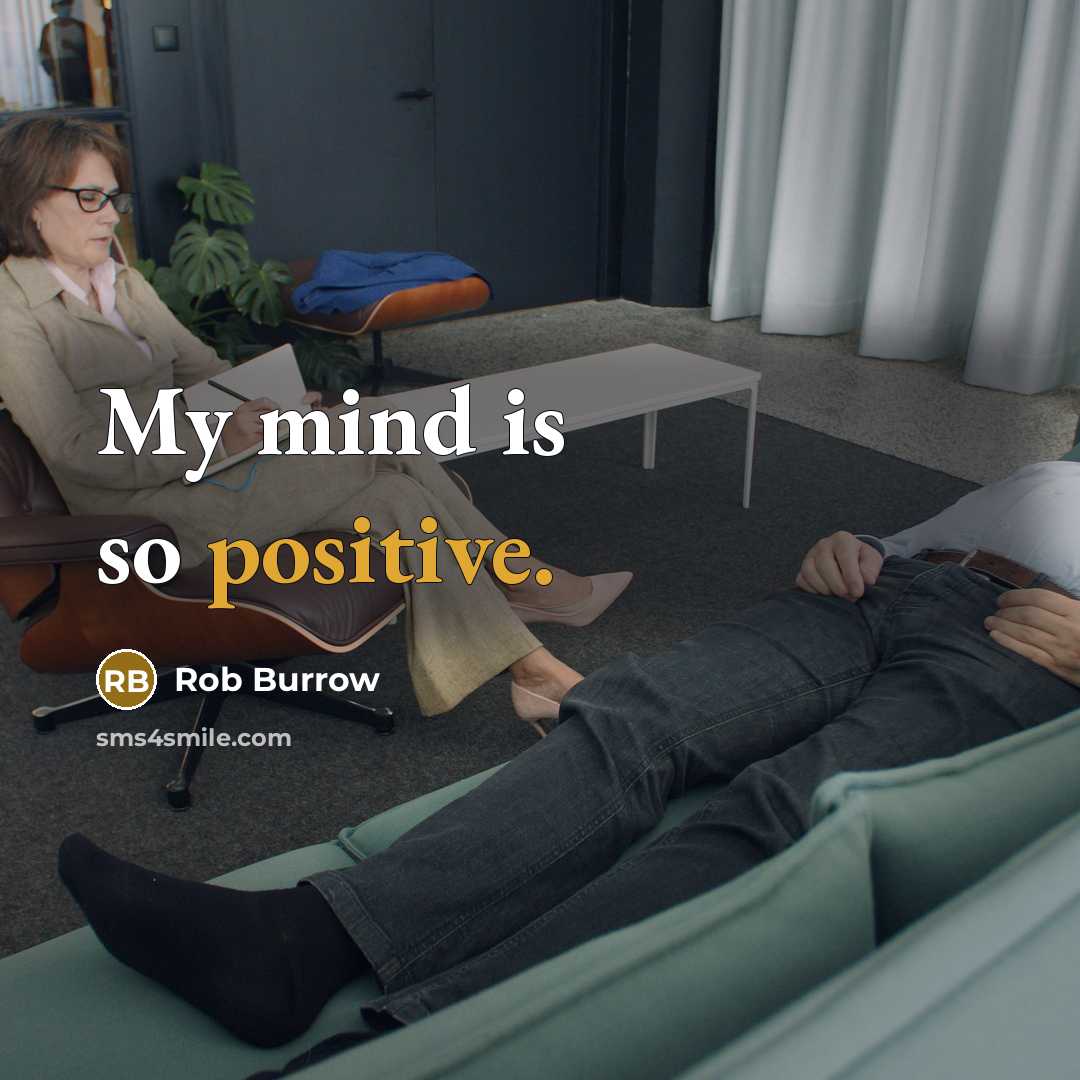 “My mind is so positive.” quote by Rob Burrow