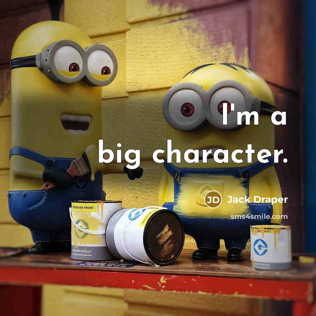 “I'm a big character.” quote by Jack Draper