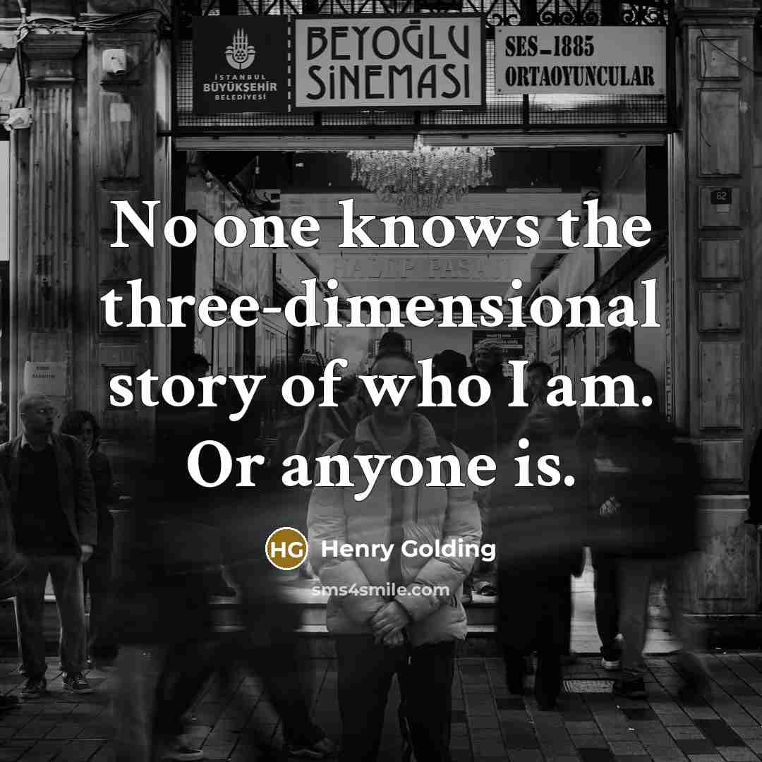 “No one knows the three-dimensional story of who I am. Or anyone is.” quote by Henry Golding