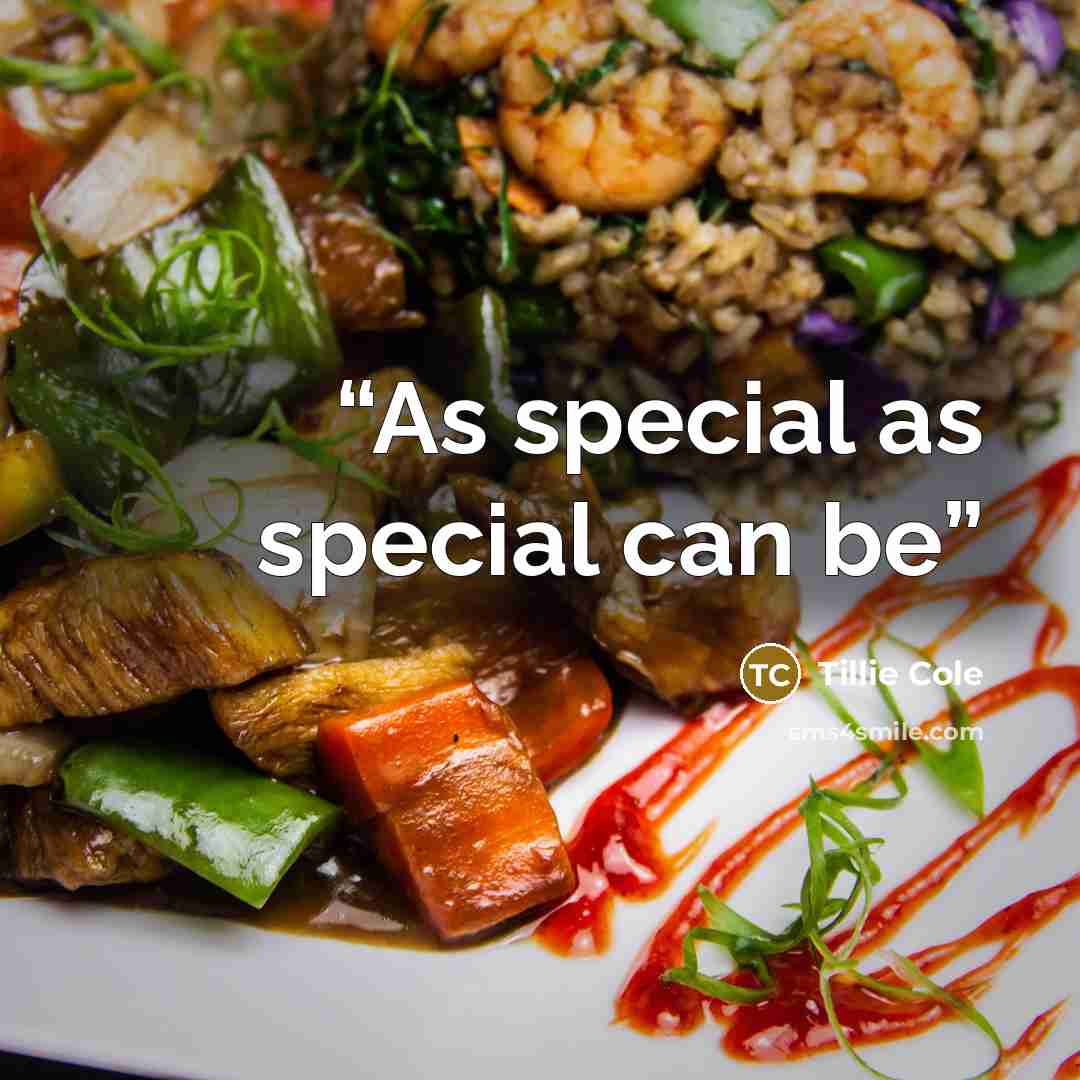 “As special as special can be” quote by Tillie Cole