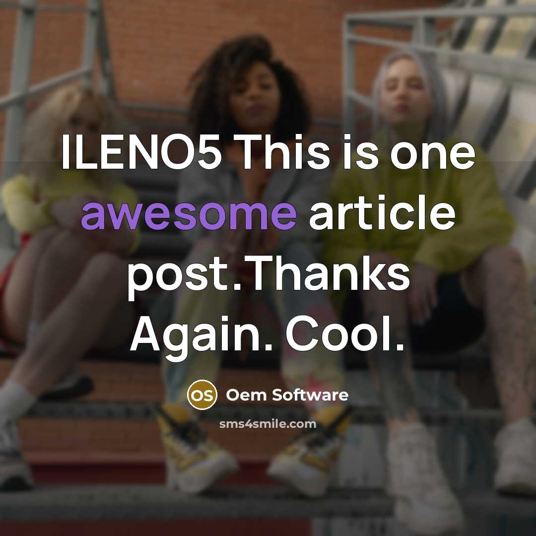 “ILENO5 This is one awesome article post.Thanks Again. Cool.” quote by Oem Software