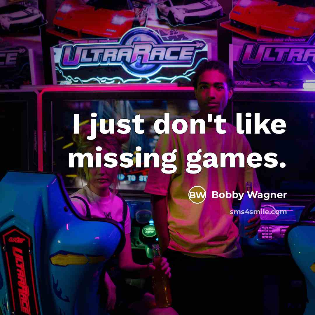 “I just don't like missing games.” quote by Bobby Wagner