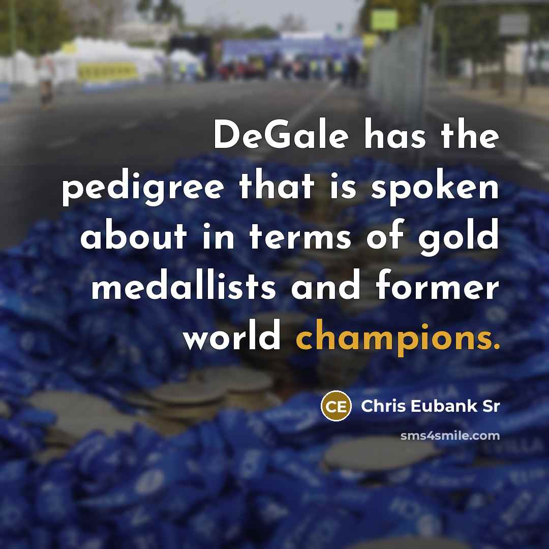 “DeGale has the pedigree that is spoken about in terms of gold medallists and former world champions.” quote by Chris Eubank Sr