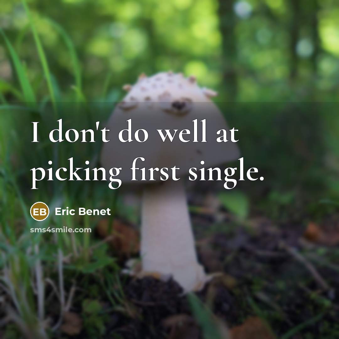 “I don't do well at picking first single.” quote by Eric Benet