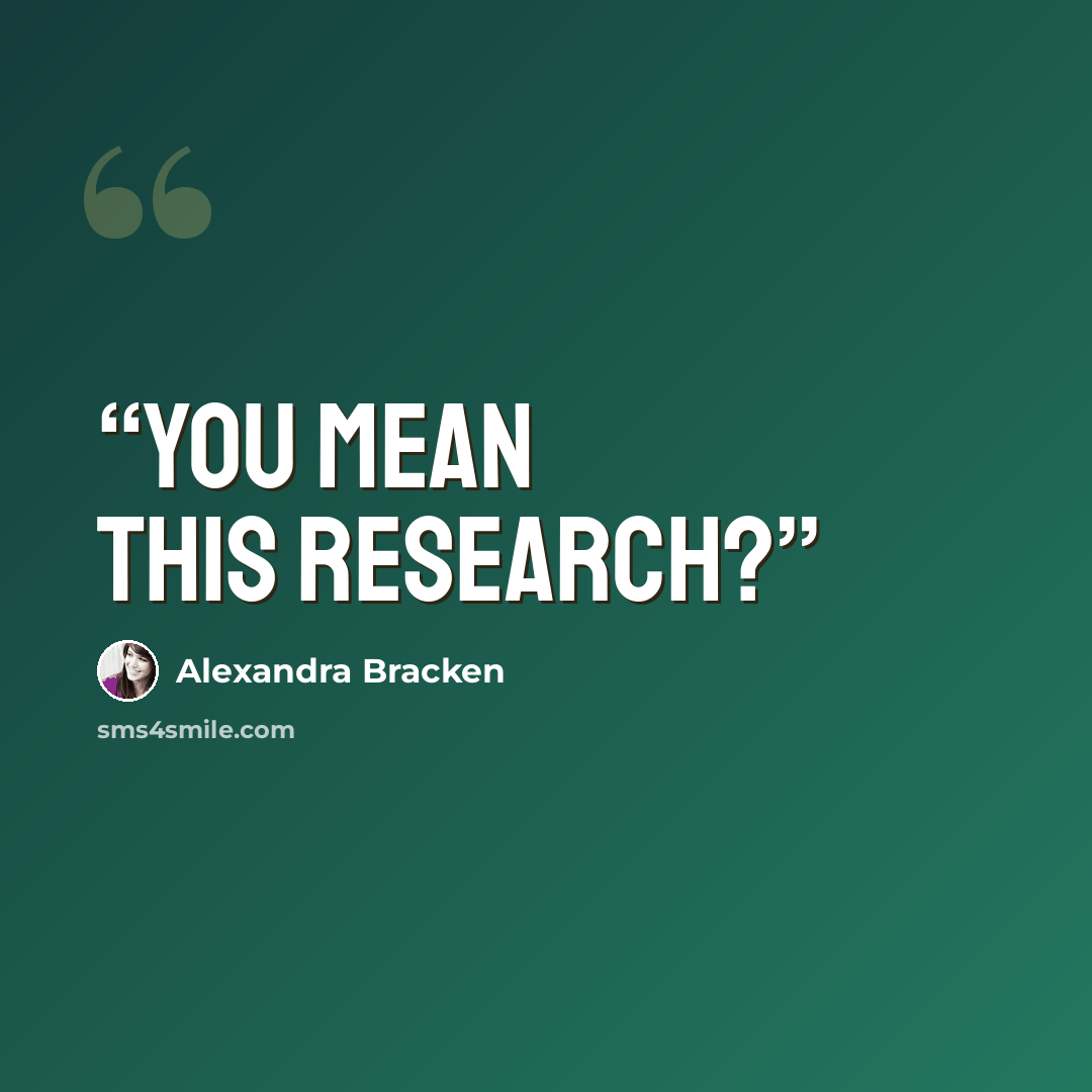 “You mean this research?” quote by Alexandra Bracken